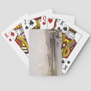 Kamp van de Gros Ventres van de Prairies op de Ops Pokerkaarten