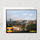 Kampala - Carte postale Ouganda (Devant / Derrière)