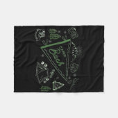 Kampeer Avontuur Kamperen Bachelorette Feest De Fleece Deken (Voorkant (Horizontaal))