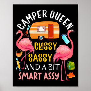 Kampeer Koningin Cly Sy Smart Y Cool Camping Cadea Poster