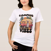 Kampeer Sfeer Tri-Blend Shirt (Voorkant)