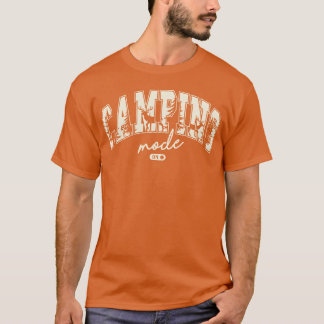 Kampeer vakantie Camping mode vrienden T-shirt
