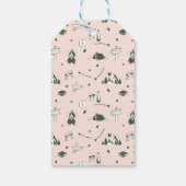 Kampeer vrijgezellenfeest Camping Bach Weekend Roz Cadeaulabel (Achterkant)