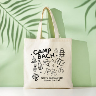 Kampeer vrijgezellenfeest Maatwerk vrijgezellenfee Tote Bag