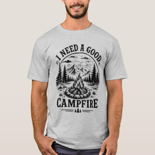 Kampeeravontuur Geschenk Vintage T-shirt