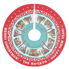   kampeerders kerstboom rok