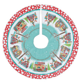 kampeerders kerstboom rok