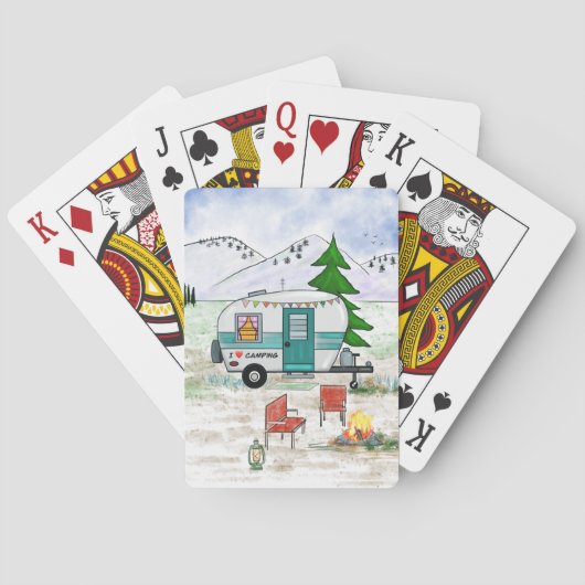 Kampeerkaarten Pokerkaarten (Achterkant)