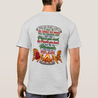 Kampeerleven Camping Shirt 2 Zijdig