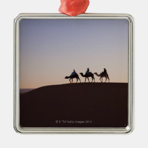 Kampeermensen, Marokko Metalen Ornament
