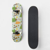 Kampeerpatroon Skateboard (Voorkant)