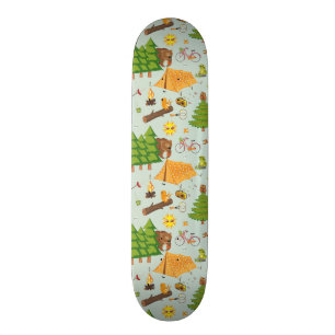 Kampeerpatroon Skateboard