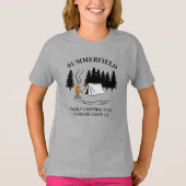 Kampeerreis Campfire Family Reunion - aangepast T-shirt (Voorkant)