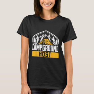 Kampeerterrein Buitentent Kampeerterrein Host T-shirt