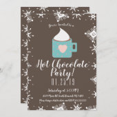 Kampeervuur, warme chocolade en sneeuwvlokken, win aankondiging (Voorkant / Achterkant)