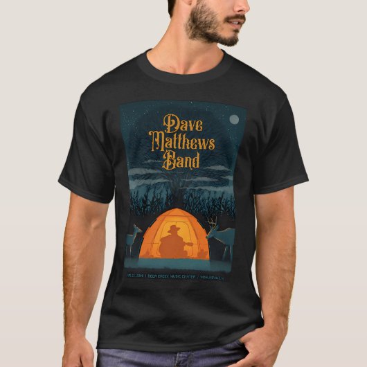 Kamperen-Alleen-Band T-shirt (Voorkant)
