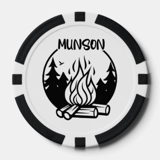 Kamperen bij Munson Poker Chips