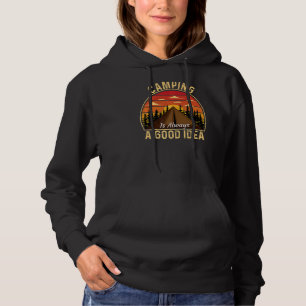 Kamperen is altijd een goed idee Wandelavontuur TR Hoodie