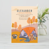 Kamperen Kaart (Staand voorkant)