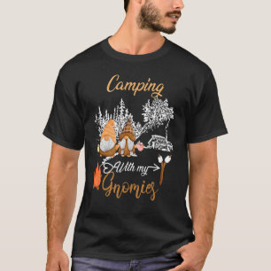 Kamperen met mijn Gnomies Gnome Camp Vrouwen Manne T-shirt