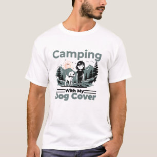 Kamperen met mijn hond: avontuurlijk T-shirt