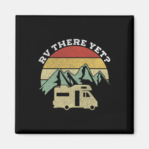 Kamperen Motorhome Campervan Retro Vintage Rv Daar Magneet