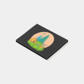 kamperen post-it® notes (Schuin)