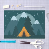 kamperen tissuepapier (Craft)