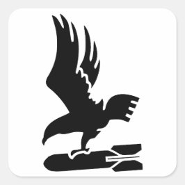 Kampfgeschwader 2 (1./KG 2) Insignia Vierkante Sticker