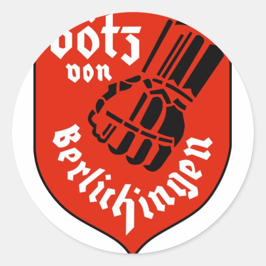 Kampfgeschwader 2 6,KG 2 Ronde Sticker (Voorkant)