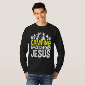 Kamping en Jezus T-shirt (Voorkant volledig)