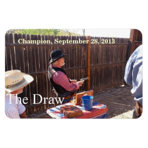 Kampioen 9-28-13 - Arizona Gunslingers Magneet