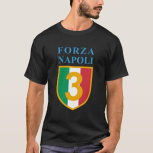 Kampioen Forza Napoli 3 Talitã Ultras Curva A T-shirt