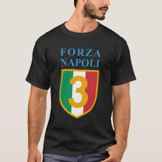 Kampioen Forza Napoli 3 Talitã Ultras Curva A T-shirt