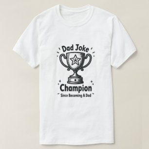 Kampioen Vadergrap sinds het Vader Worden Funny T-shirt