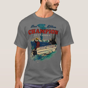 Kampioen vintage buitenboordmotoren USA T-shirt