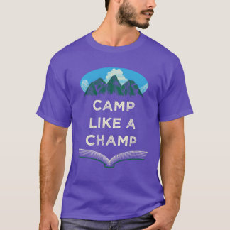 Kampioen zomerkampTropische Camper F f T-shirt