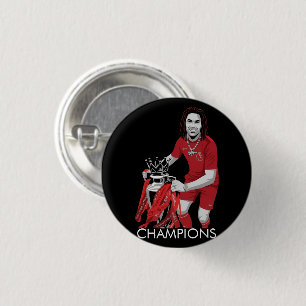 Kampioenen van Engeland Arteta Arsenal Ronde Button 3,2 Cm