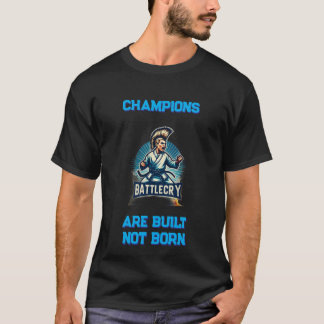 Kampioenen worden Basis Gesneden T-shirt