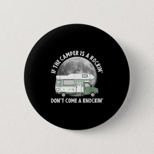 Kampioenschap Grappig Als De Camper Schommelt Kom  Ronde Button 5,7 Cm