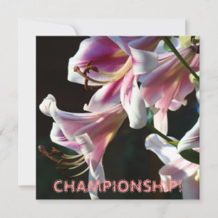KAMPIOENSCHAP ONTMOET! Evenement Kennisgeving Kaar Kaart