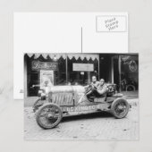 Kampioenschap Race Car, 1922 Briefkaart (Voorkant / Achterkant)