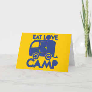 KAMPJE EAT LOVE FEESTDAGEN KAART