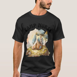 Kampverpleegster familie t-shirt