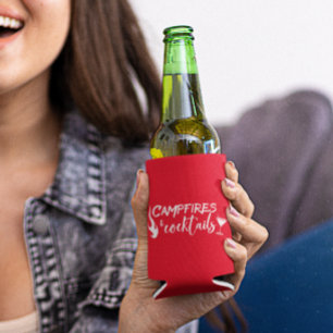 Kampvuren en Cocktails Kamperen Drinken Blikjeskoeler