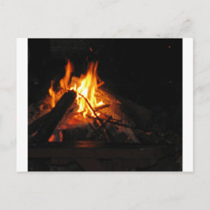 Kampvuur Briefkaart