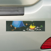 Kampvuur Bumpersticker (Op auto)