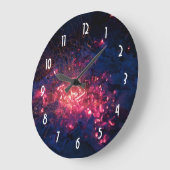 Kampvuur met brandende vezels grote klok (Hoek)