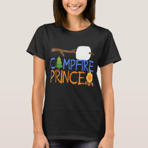 Kampvuur Prince Camping Kinder Boys Camp Smores Bo T-shirt