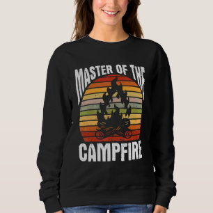 Kampvuurmeester Camping Fan Kampeerders Vuur Trui